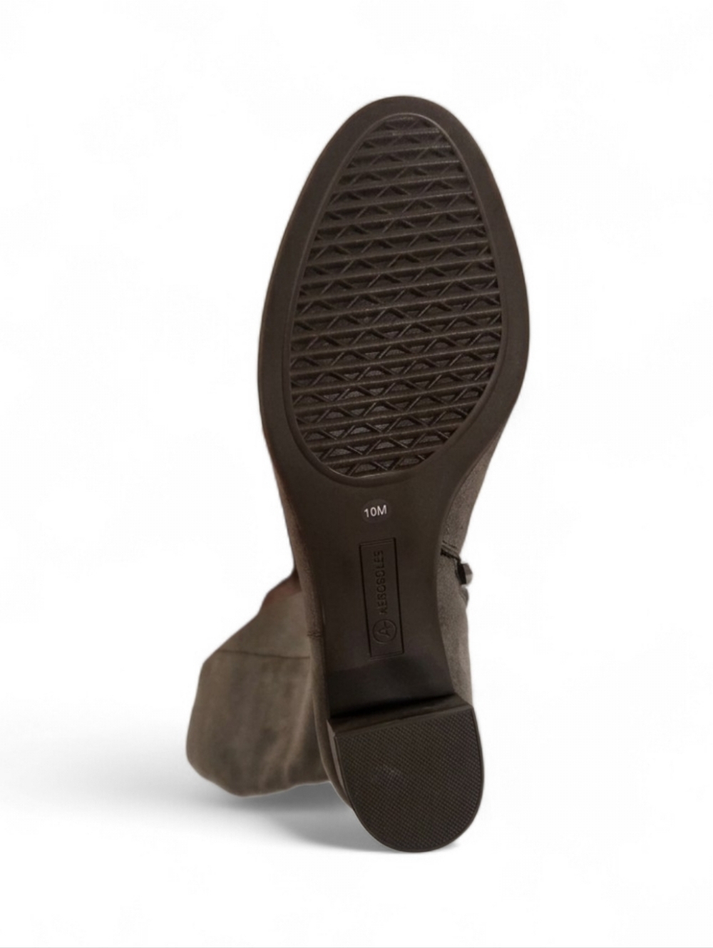 Giani Bernini Adonnys Memory-Foam Dress Knee-High Gray Boots US 10 M Wide Calf - Picture 4 of 6